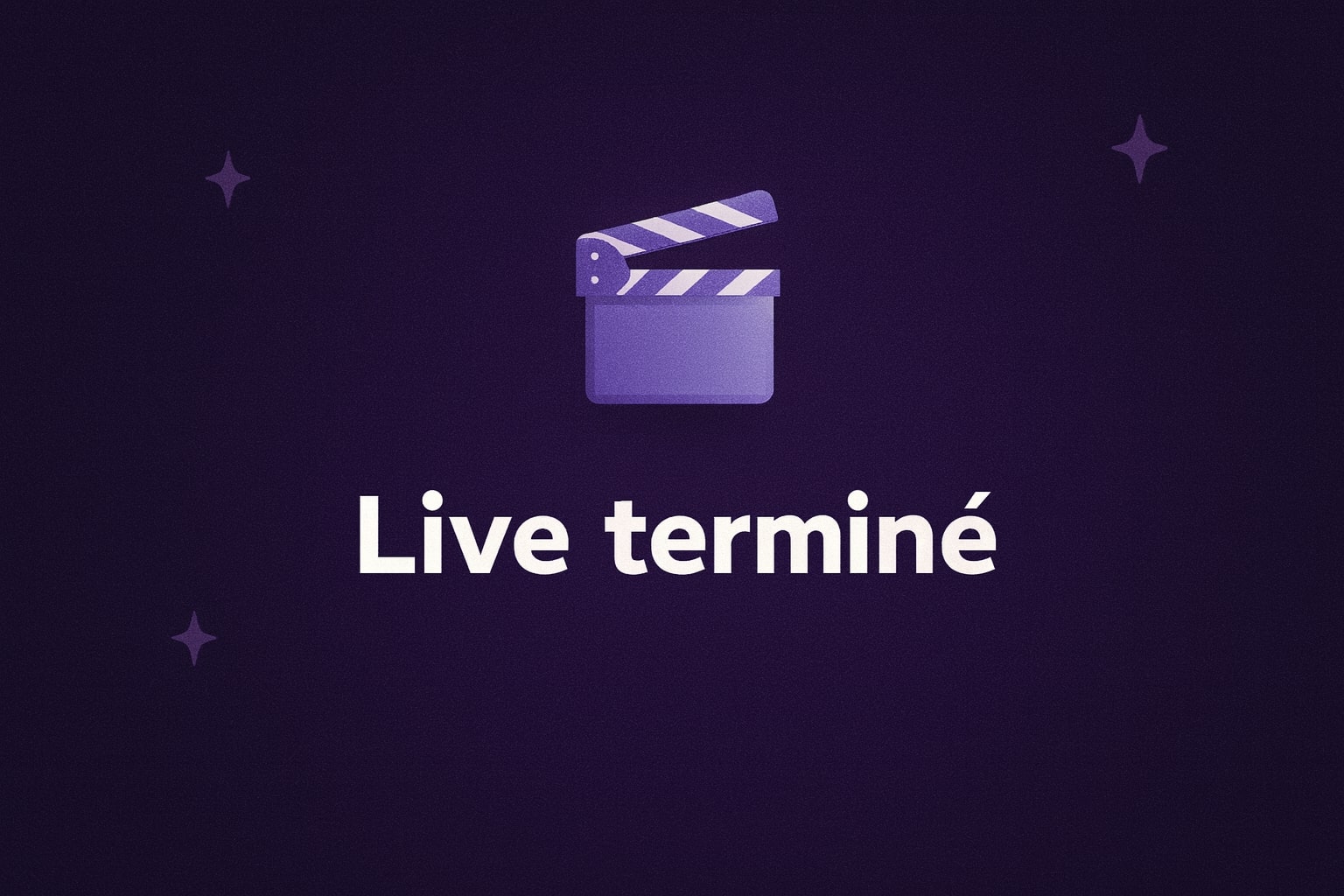 fin de live